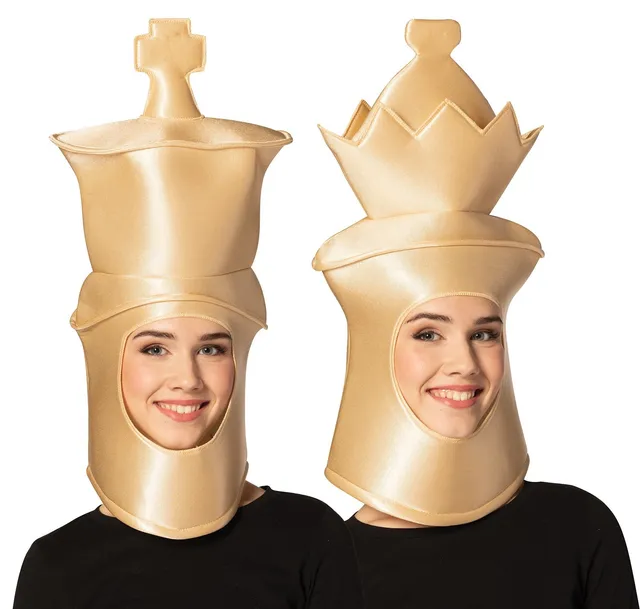 Rasta Imposta Schach King Queen Kopfschmuck Beige