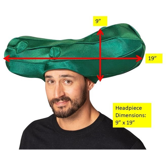 Rasta Imposta Pickle Hat Gurken Hut Kostüm One Size grün