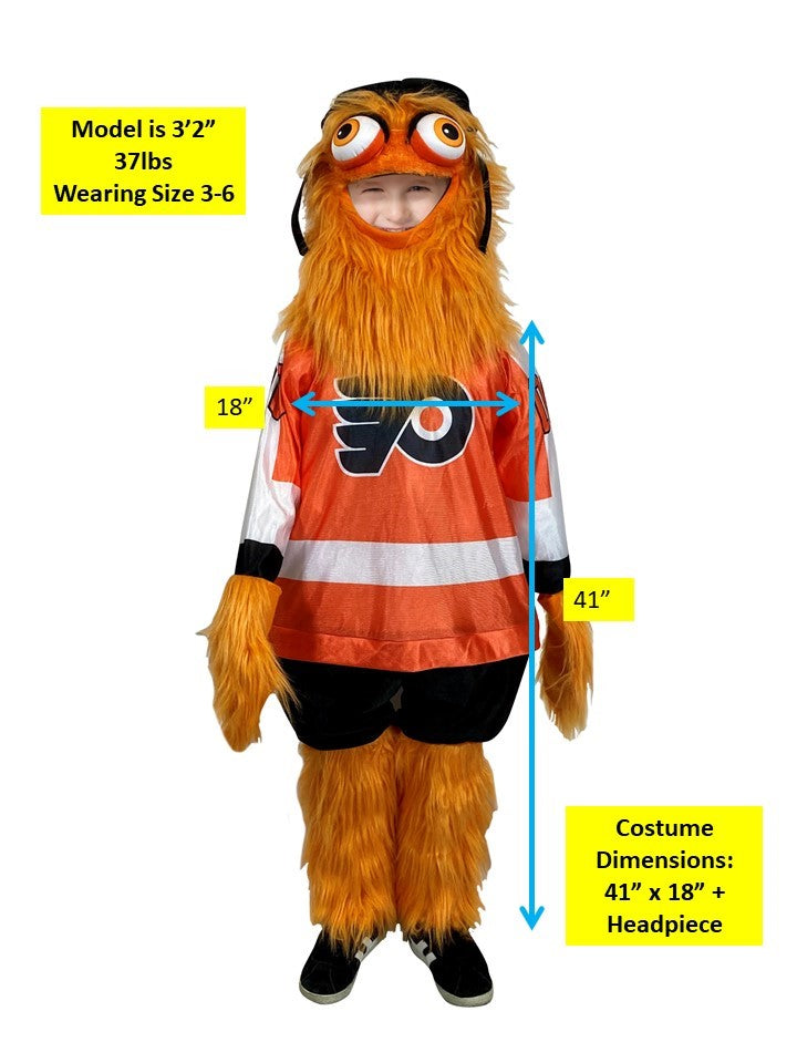 Rasta Imposta NHL Gritty Kinderkostüm 3-6 Jahre Maskottchen