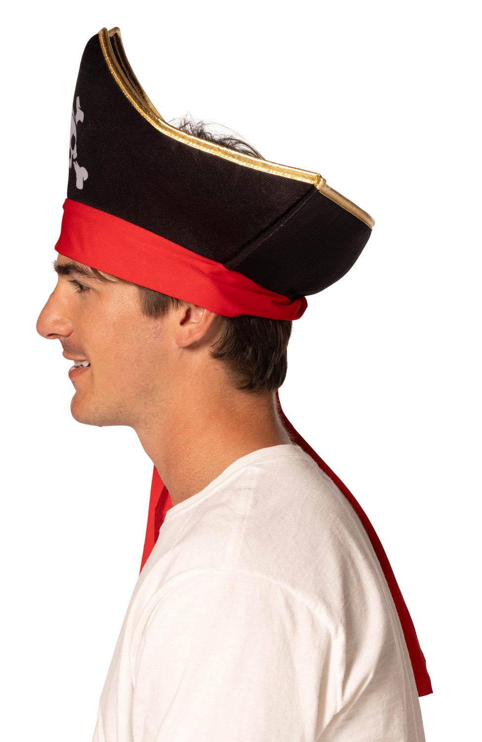 Rasta Imposta Piratenhut Totenkopf schwarz Einheitsgröße