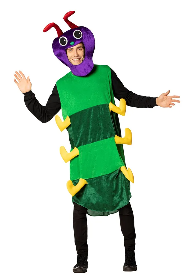 Rasta Imposta Caterpillar Raupenkostüm bunt One Size