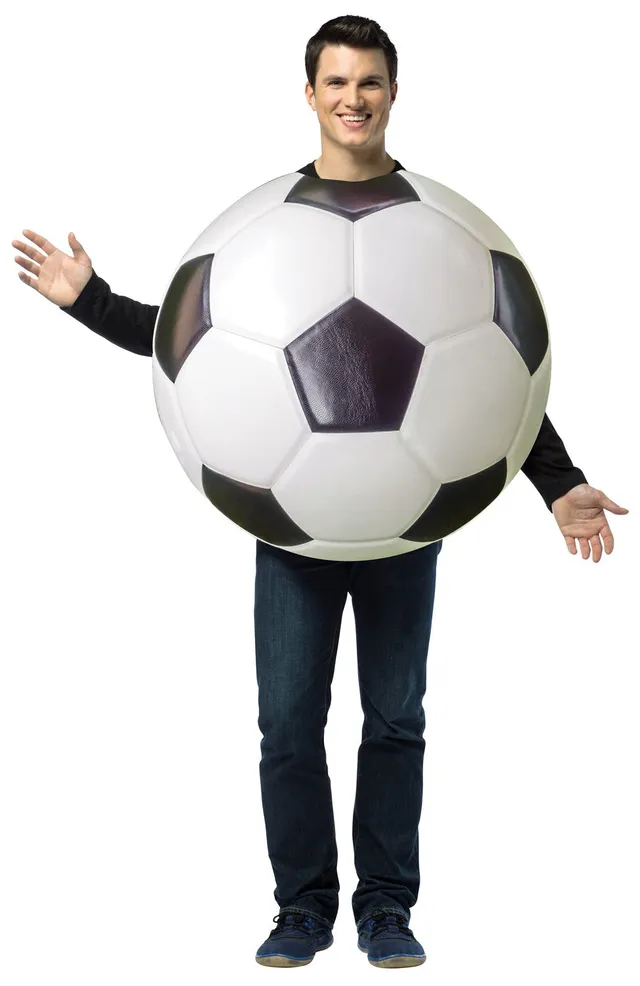 Rasta Imposta Soccer Ball Kostüm Fußball Tunika Einheitsgröße