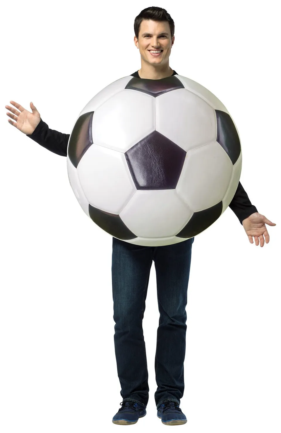 Rasta Imposta Soccer Ball Kostüm Fußball Tunika Einheitsgröße