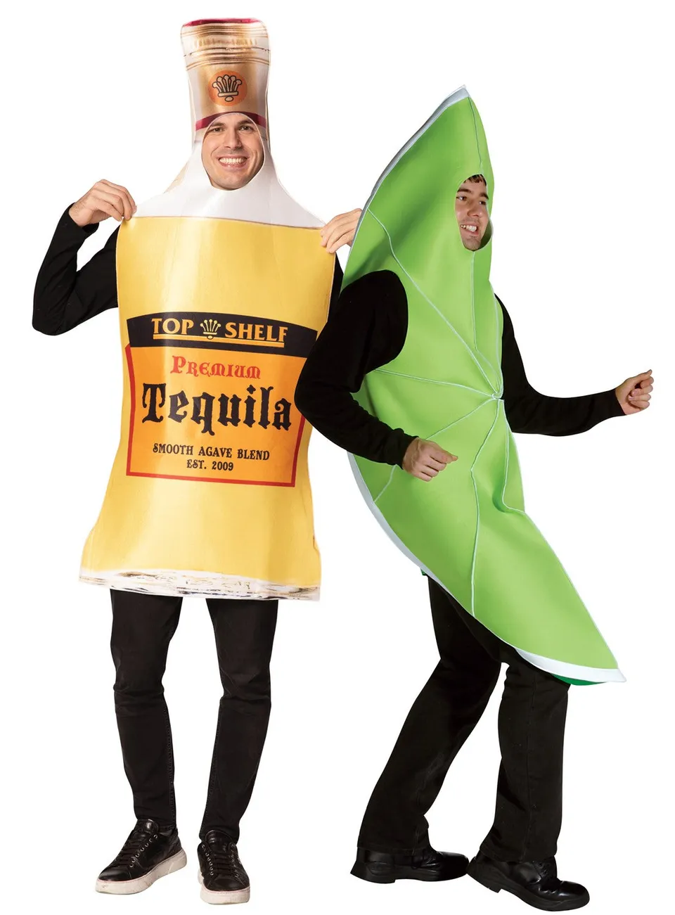 Rasta Imposta Tequila Bottle Lime Kostüm Paarkostüm One Size