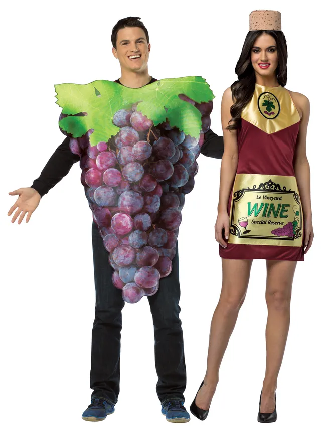 Rasta Imposta Purple Grapes Wine Partnerkostüm Set lila