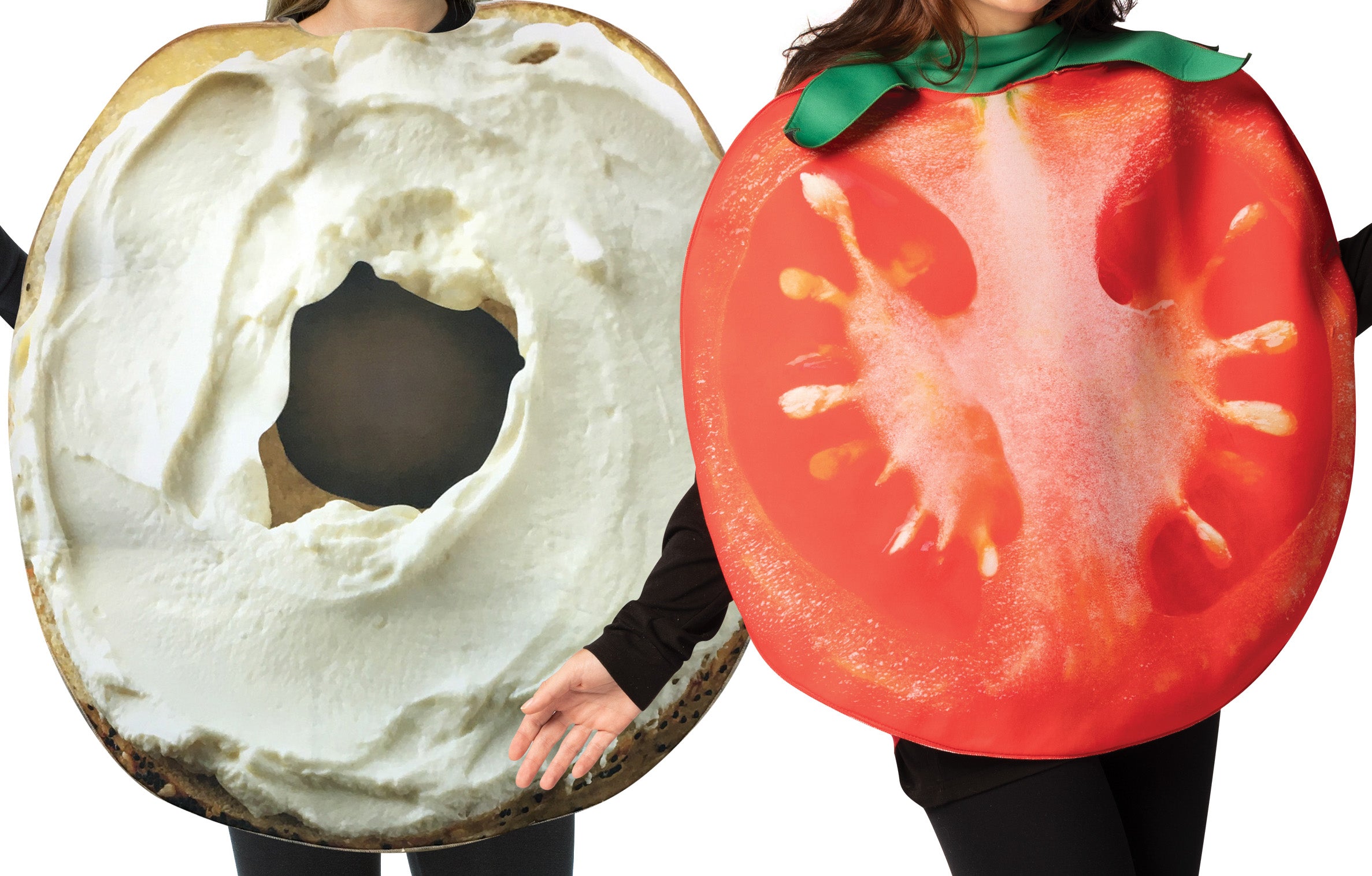 Rasta Imposta Bagel Partnerkostüm Tomate 2 Personen