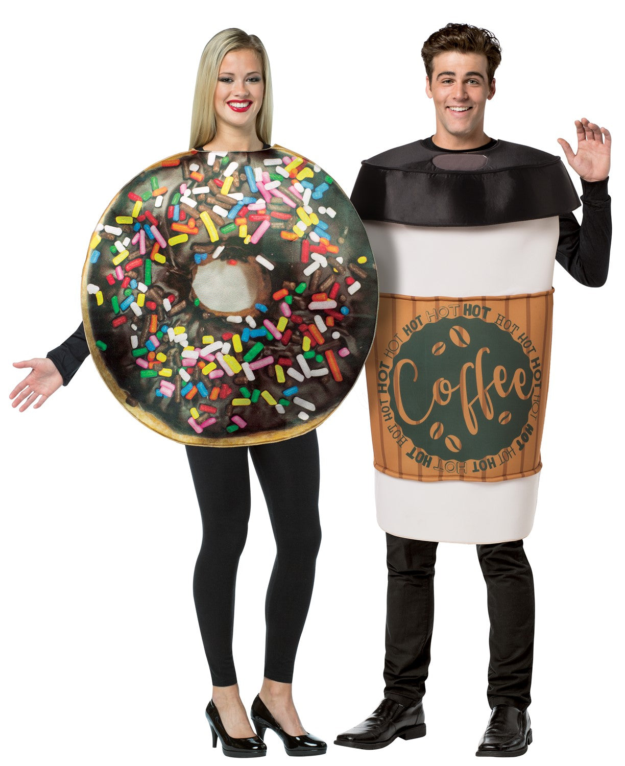 Rasta Imposta Dunk It Coffee Donut Partnerkostüm One Size