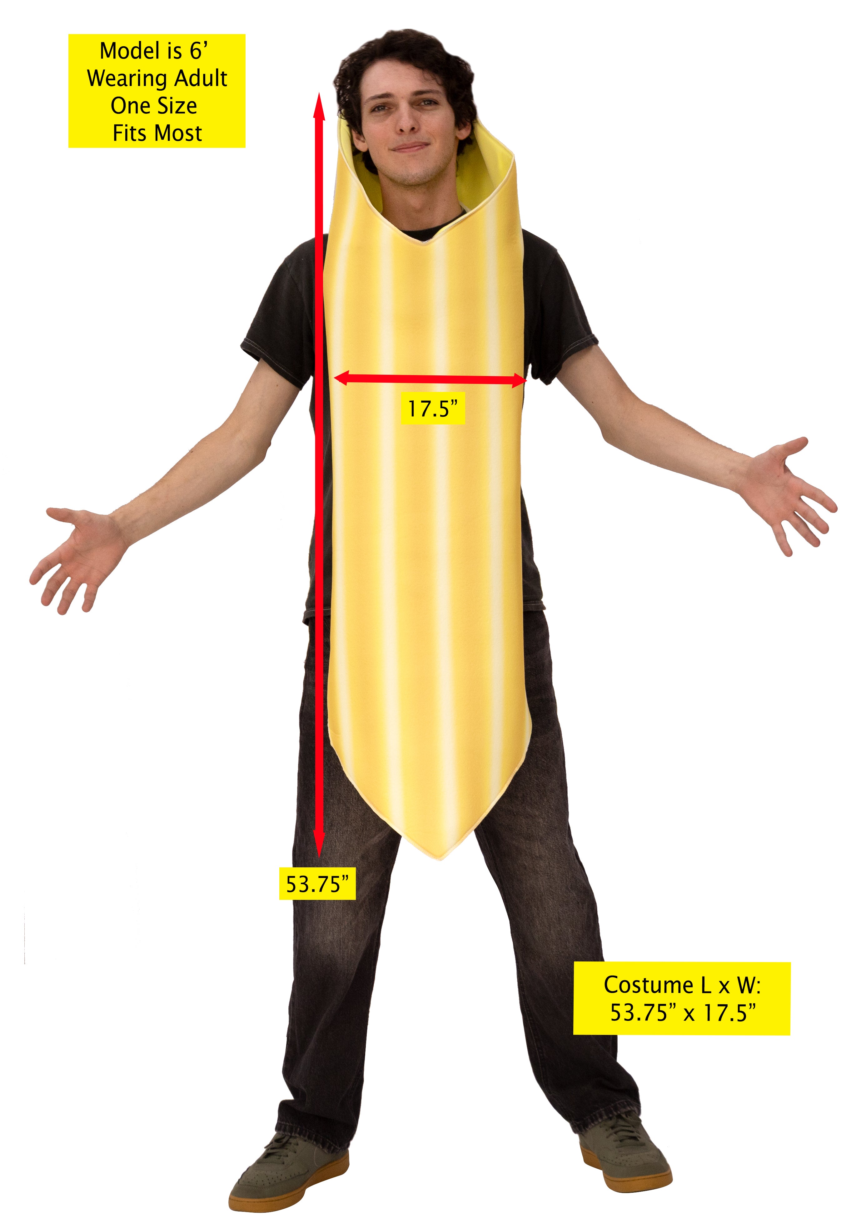 Rasta Imposta Penne Pasta Kostüm Einheitsgröße Nudel