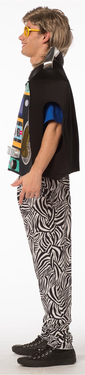 Rasta Imposta Boombox Radio Kostüm One Size 80er Tunika
