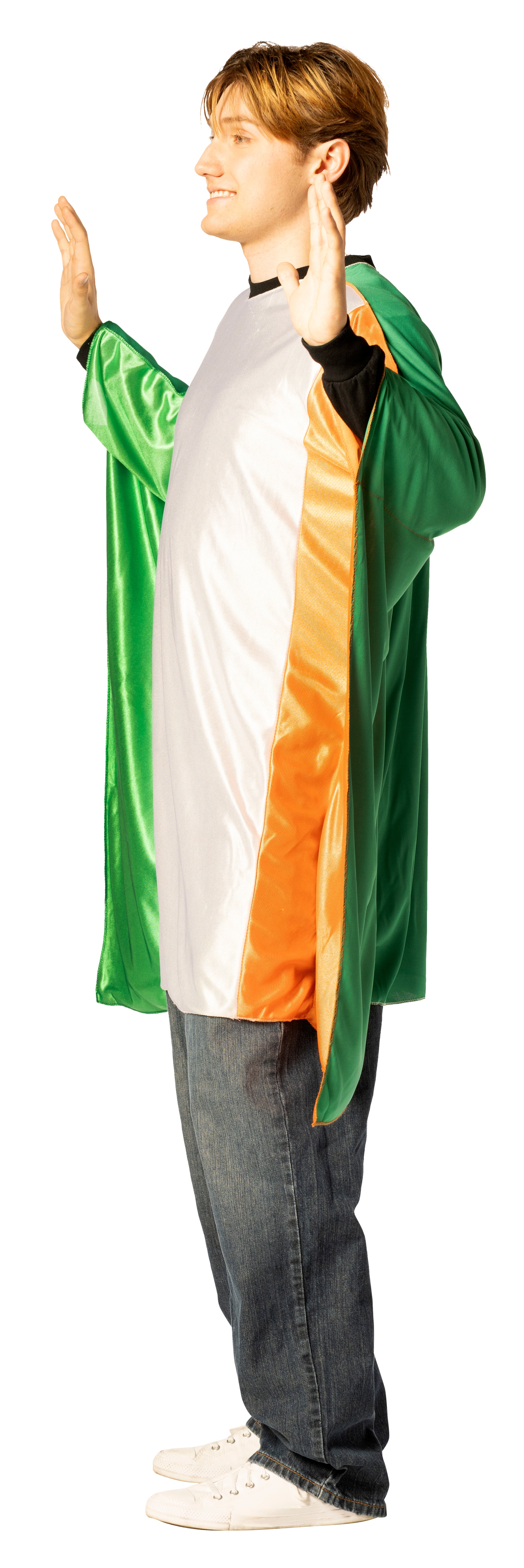 Rasta Imposta Ireland Flag Kostüm Einheitsgröße Flaggen Tunika