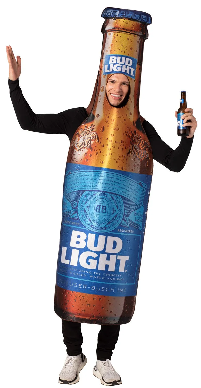 Rasta Imposta Bud Light Bierflasche Kostüm O/S Unisex