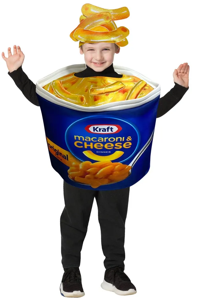 Rasta Imposta Kraft Mac & Cheese Cup Kinderkostüm 4-6 Tunika