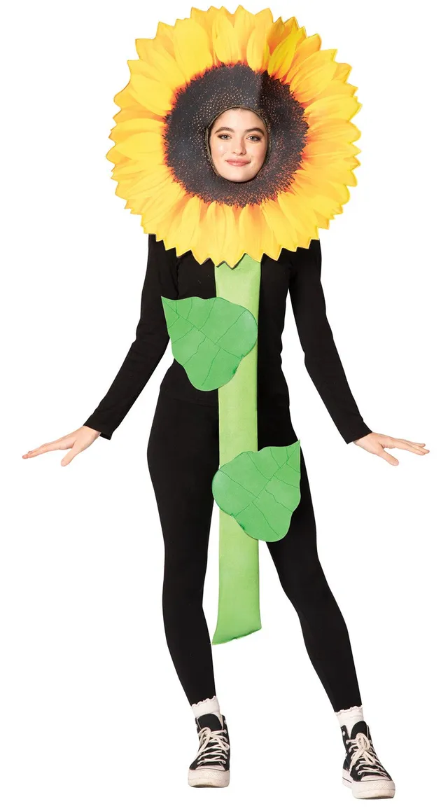 Rasta Imposta Sunflower Kostüm Einheitsgröße mit Blättern