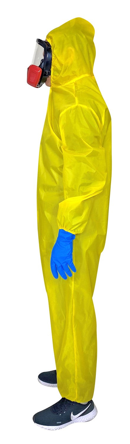 Rasta Imposta Toxic Hazmat Suit Kostüm Einheitsgröße mit Maske