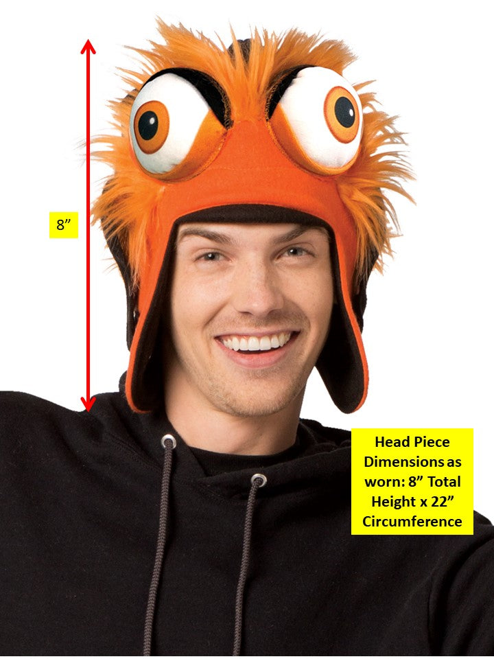 Rasta Imposta Gritty Trapper Hat Mütze Einheitsgröße orange Fleece