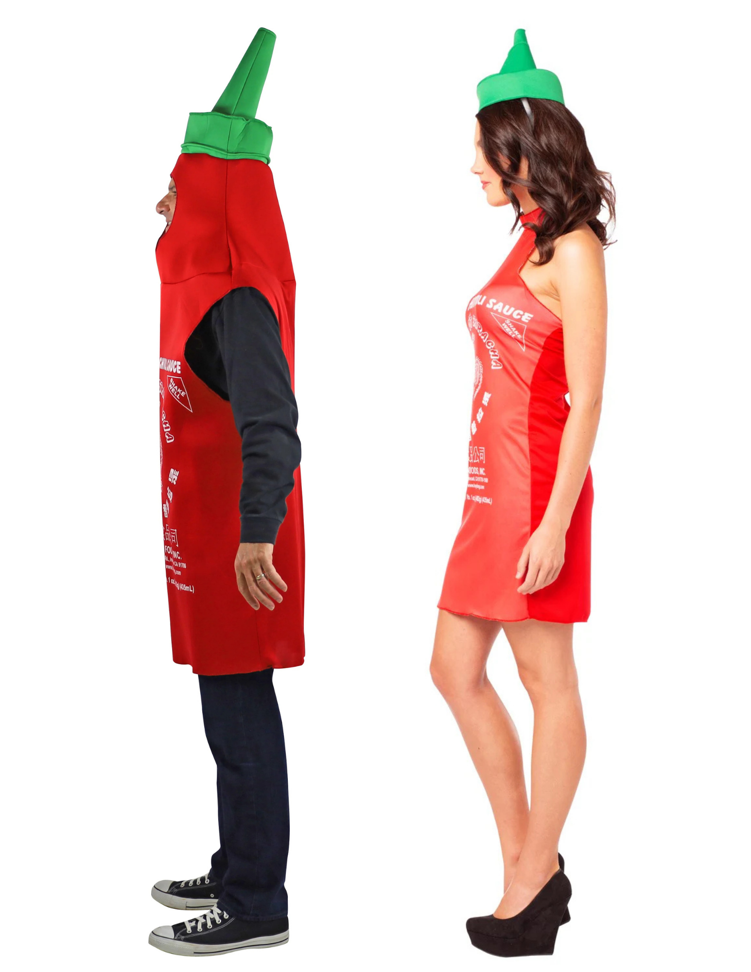 Rasta Imposta Sriracha Paarkostüm Tunika und Kleid mit Hut