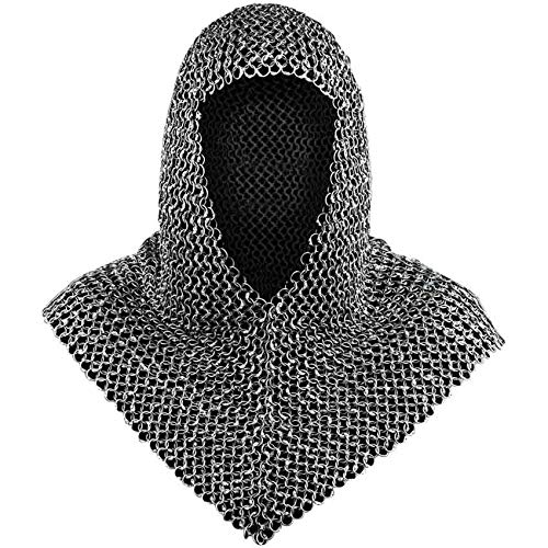 Mytholon Richard Kettenhaube brüniert vollvernietet 9 mm