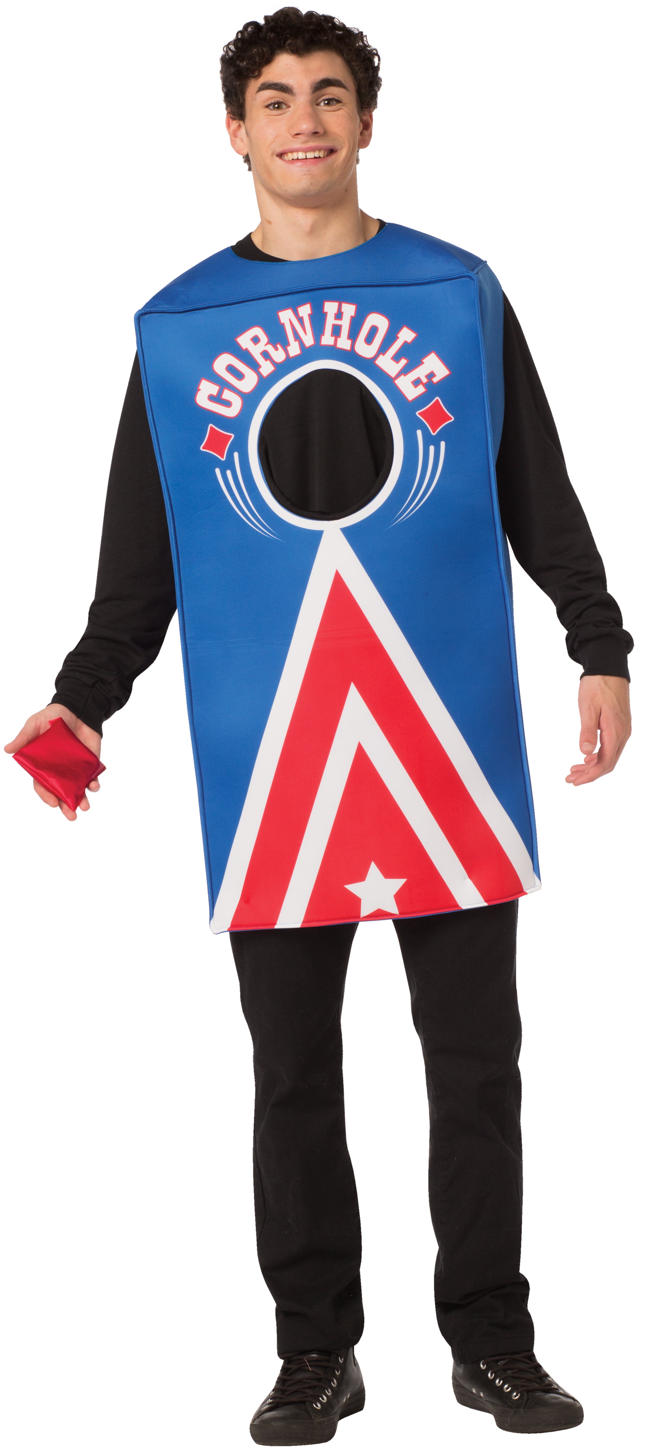 Rasta Imposta Cornhole Kostüm Erwachsene One Size mit Beanbags