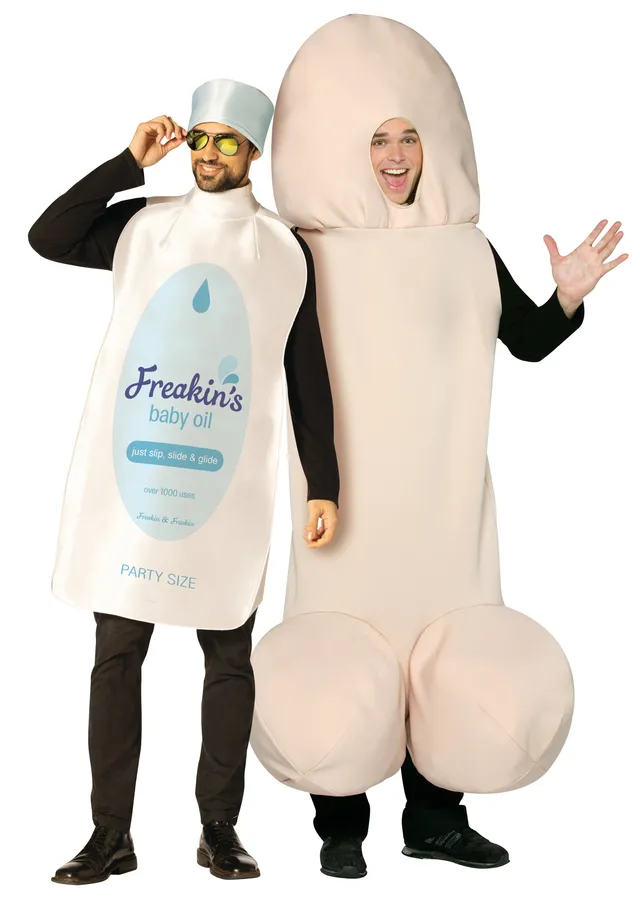 Rasta Imposta Baby Oil Halloweenie Paarkostüm One Size 2er
