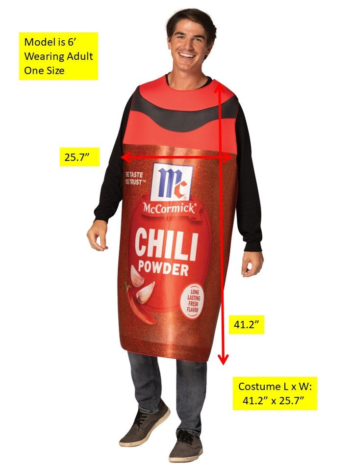Rasta Imposta McCormick Chili Powder Kostüm One Size