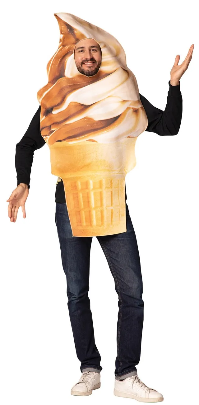 Rasta Imposta Soft Serve Eistüte Kostüm Einheitsgröße