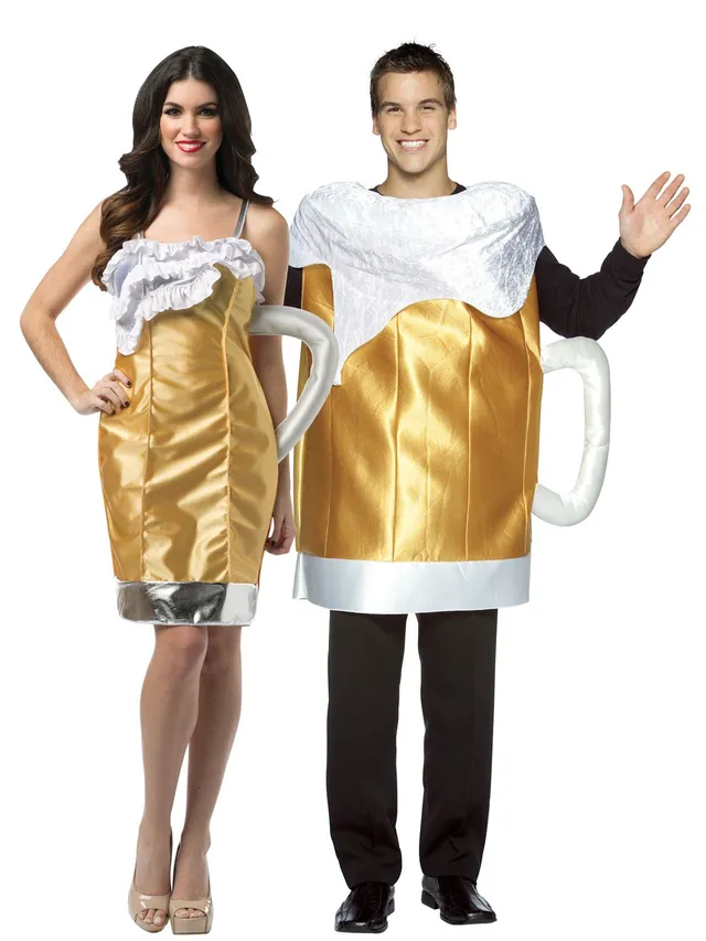 Rasta Imposta Beer Mug Partnerkostüm One Size + 4-10 Satin