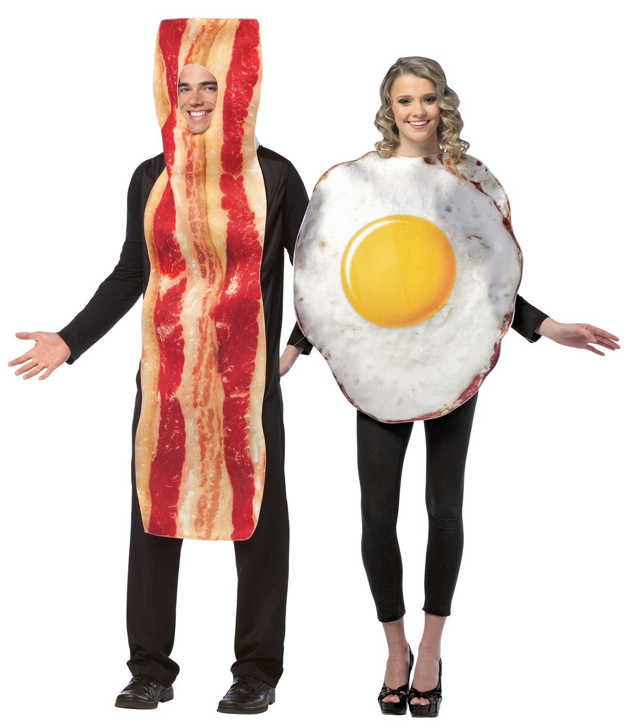Rasta Imposta Bacon Egg Kostüm Paarkostüm Spiegelei Speck