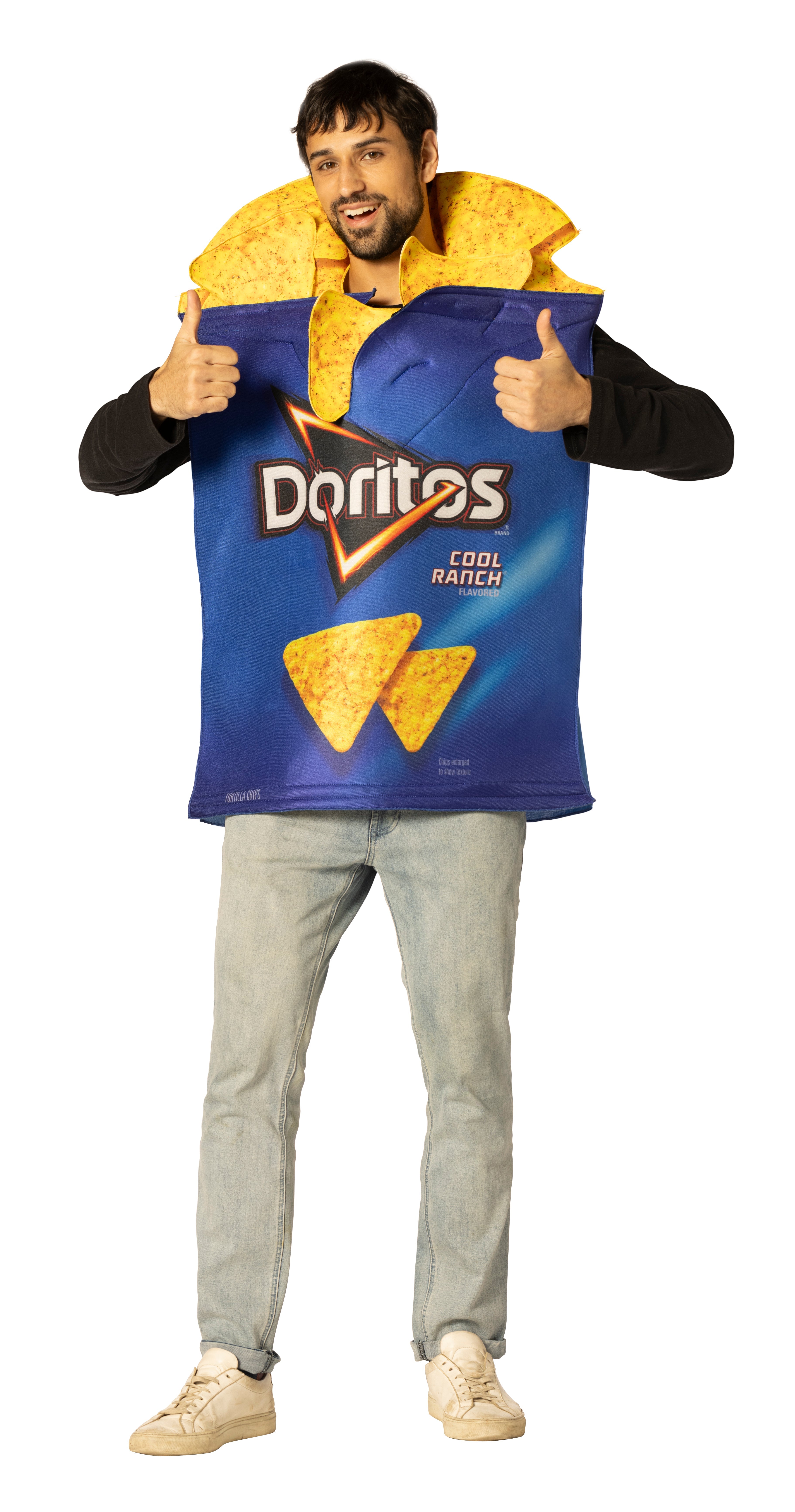 Rasta Imposta Doritos Cool Ranch Kostüm Erw. One Size 3D-Chips