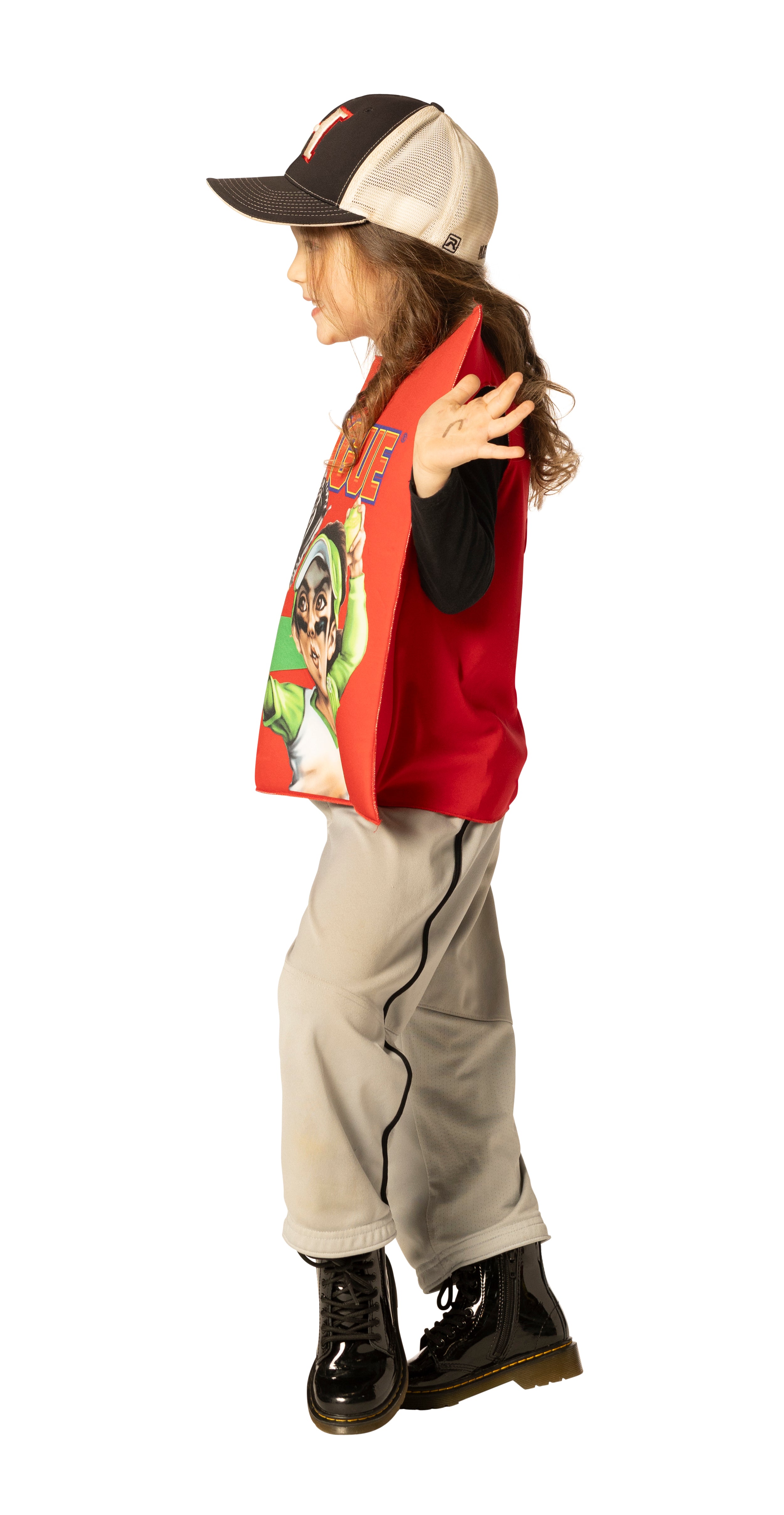 Rasta Imposta Big League Chew Strawberry Kinderkostüm Gr. 3-6 Schaum