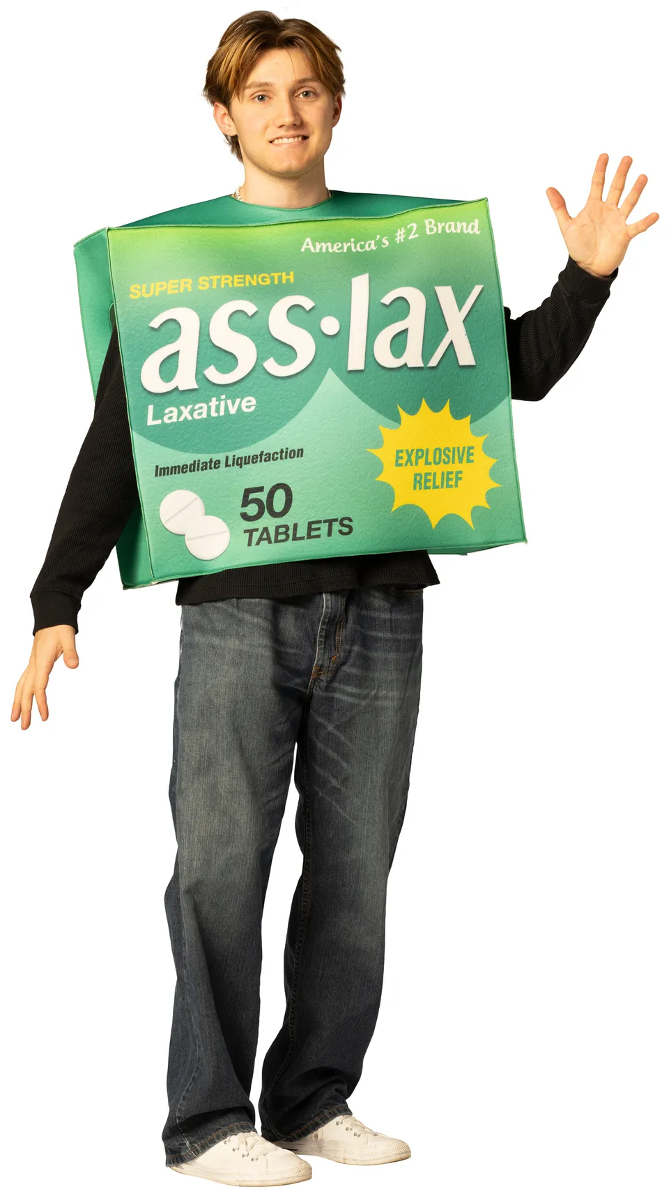Rasta Imposta Laxative Kostüm One Size