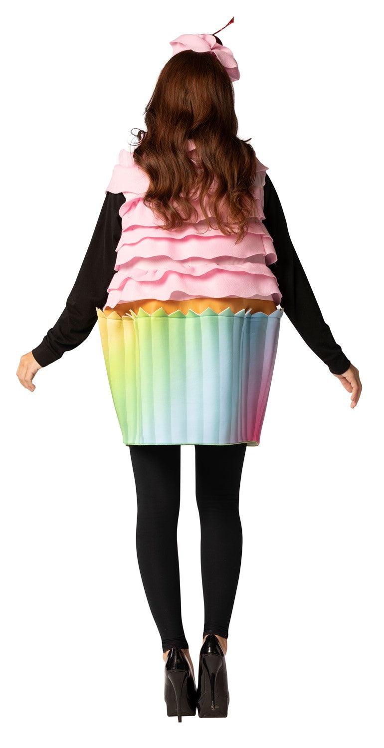 Rasta Imposta Ultimate Cupcake Kostüm Einheitsgröße mit Kirsche
