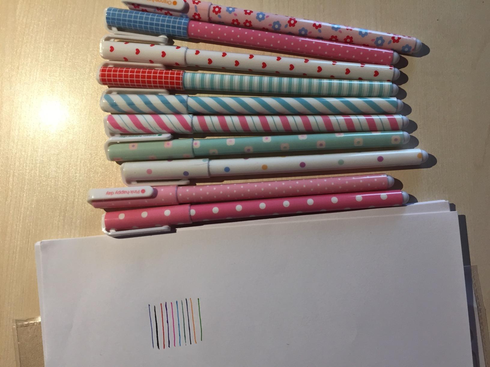Katara Pasey Kugelschreiber 10er Box Bunt Fein