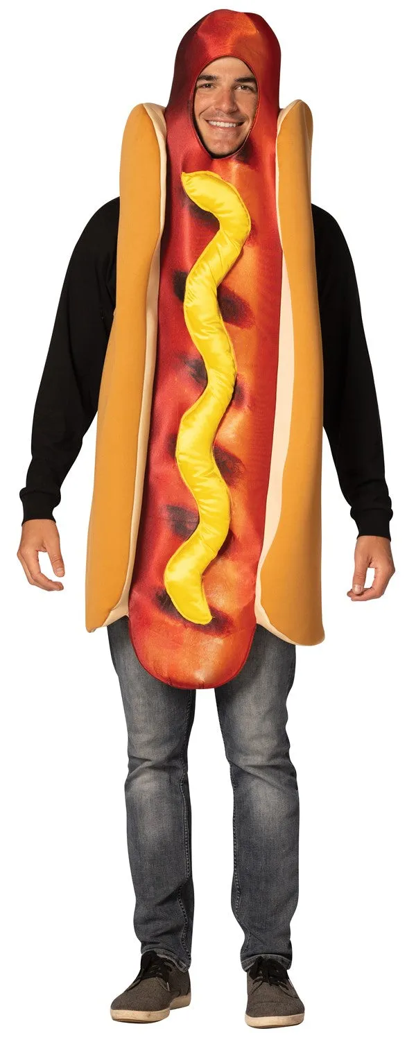 Rasta Imposta Hot Dog Kostüm Brötchen Einheitsgröße