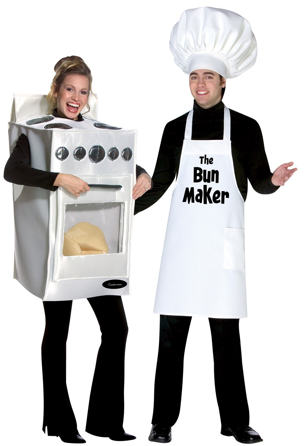 Rasta Imposta Bun in the Oven Paarkostüm Einheitsgröße 2-tlg