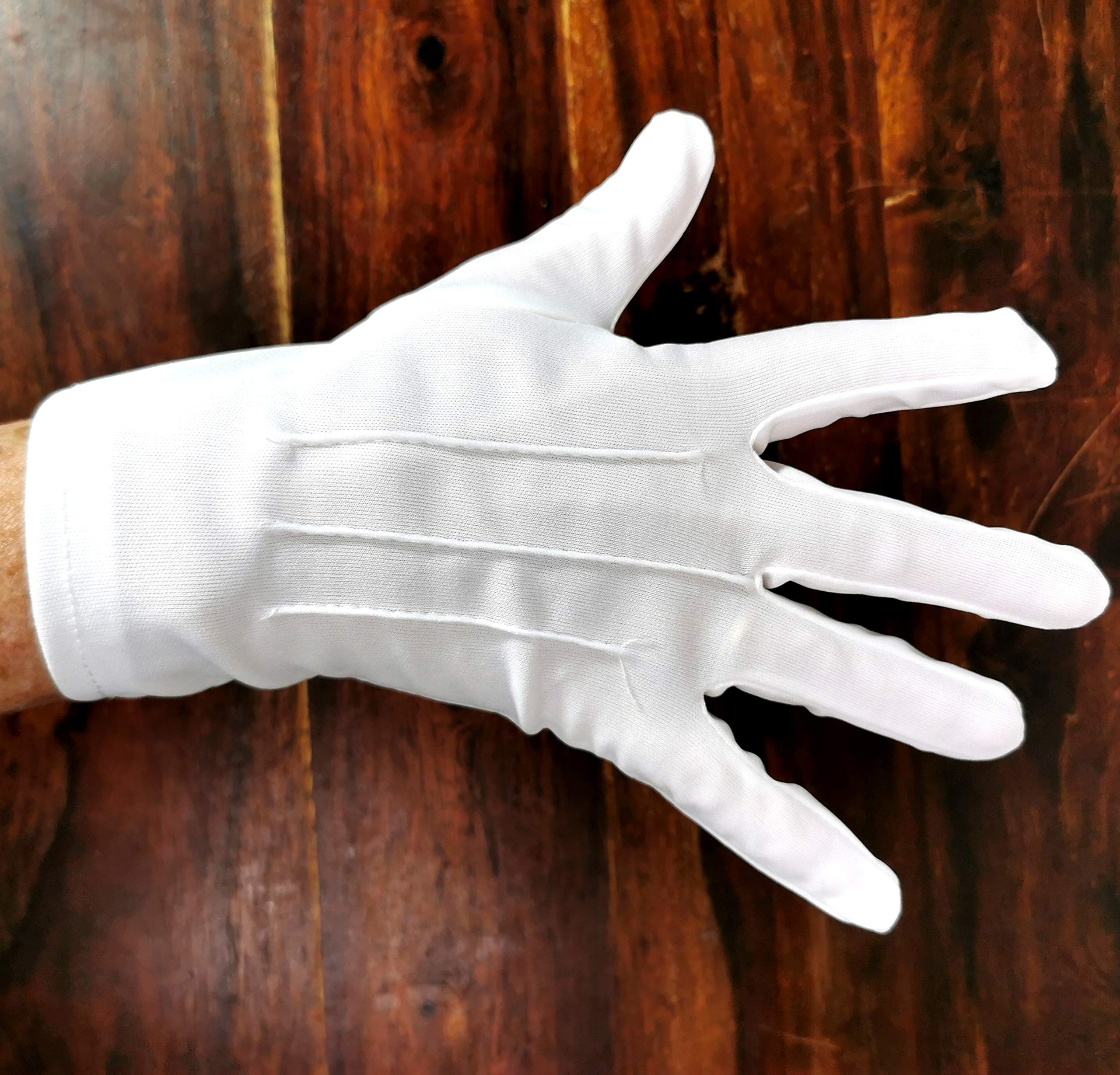 Katara Mario Handschuhe weiß Baumwolle Einheitsgröße 1 Paar